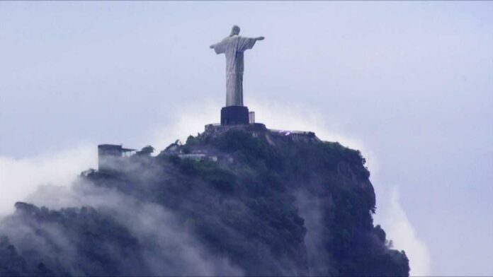 The new connectbrazil.com. Christ statue atop Corcovado in Rio de Janeiro.
