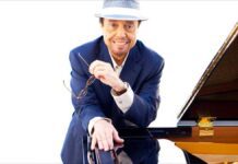 The Sounds of Brazil’s Meet And Greet With Sergio Mendes The Sounds of Brazil’s meet and greet with Sergio Mendes, pictured next to his grand piano.