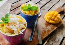 Brazilian Coconut Mango Bowl recipe