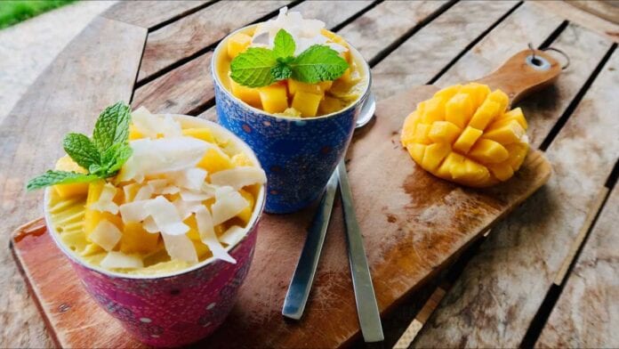 Brazilian Coconut Mango Bowl recipe
