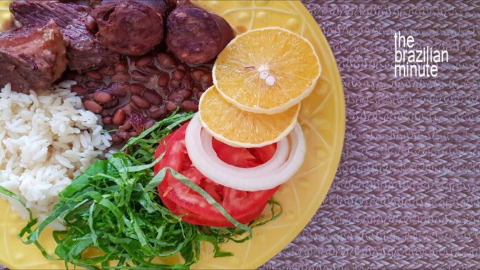 Brazil's national dish is a black bean and meat stew called feijoada. The Brazilian Minute.