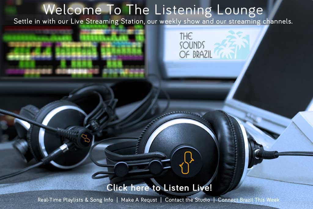 Thr Sounds of Brazil streaming station at Connect Brazil