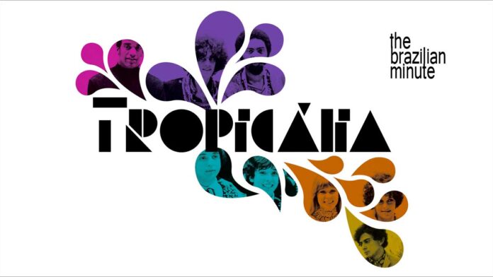 Graphic artwork for the story of Brazil's Tropicália.