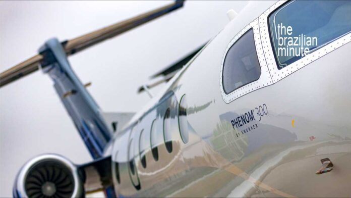 Brazil’s Aerospace History includes this private jet built by Embraer.