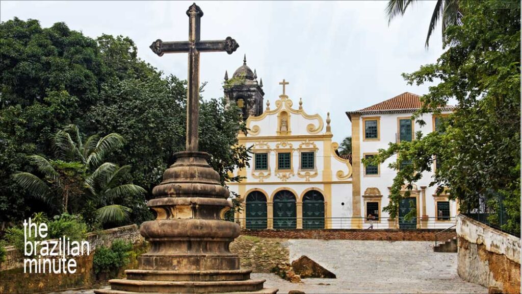 Experience Brazils World Heritage Sites : A church in the colonial town of Olinda, Brazil.