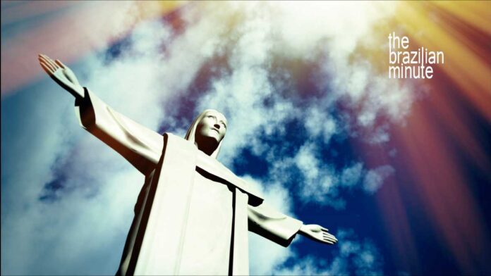 Explaining Brazil's Christmas traditions. Rio de Janeiro's Christ statue on Christmas Day.