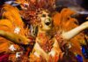Connect Brazil’s Carnaval Coast-to-Coast Guide Connect Brazil's Carnaval Coast-to-Coast guide gathers up the best - and most exciting - events. A Samba dancer in Orange feather ans red headdress celebrates at Carnaval in Brazil.